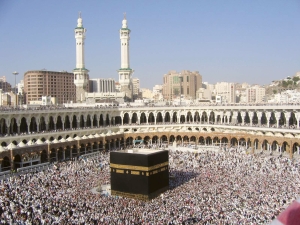 Nyumba ya Kaab ya Mecca.